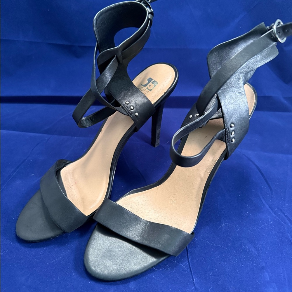 Joe's Jeans Black Strappy Heels